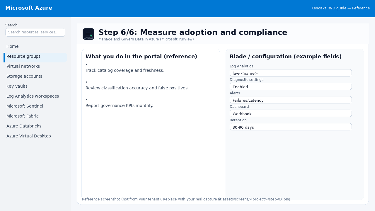 Manage and Govern Data in Azure (Microsoft Purview) step 6