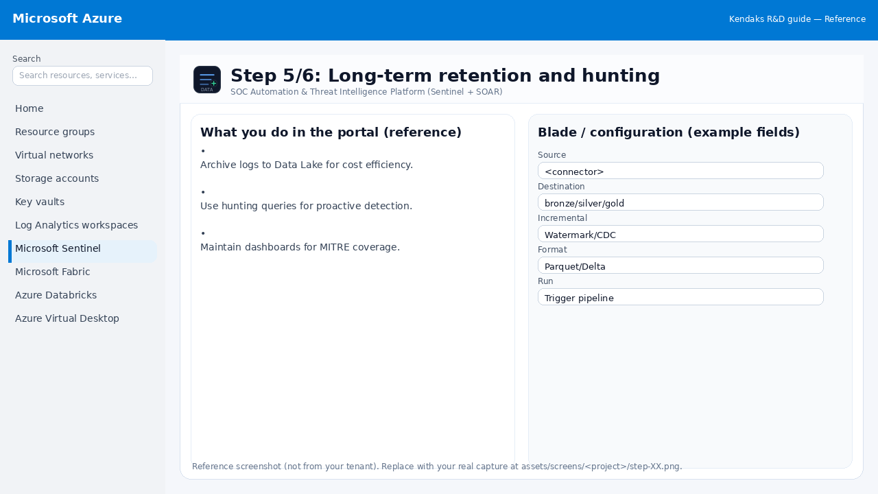 SOC Automation & Threat Intelligence Platform (Sentinel + SOAR) step 5
